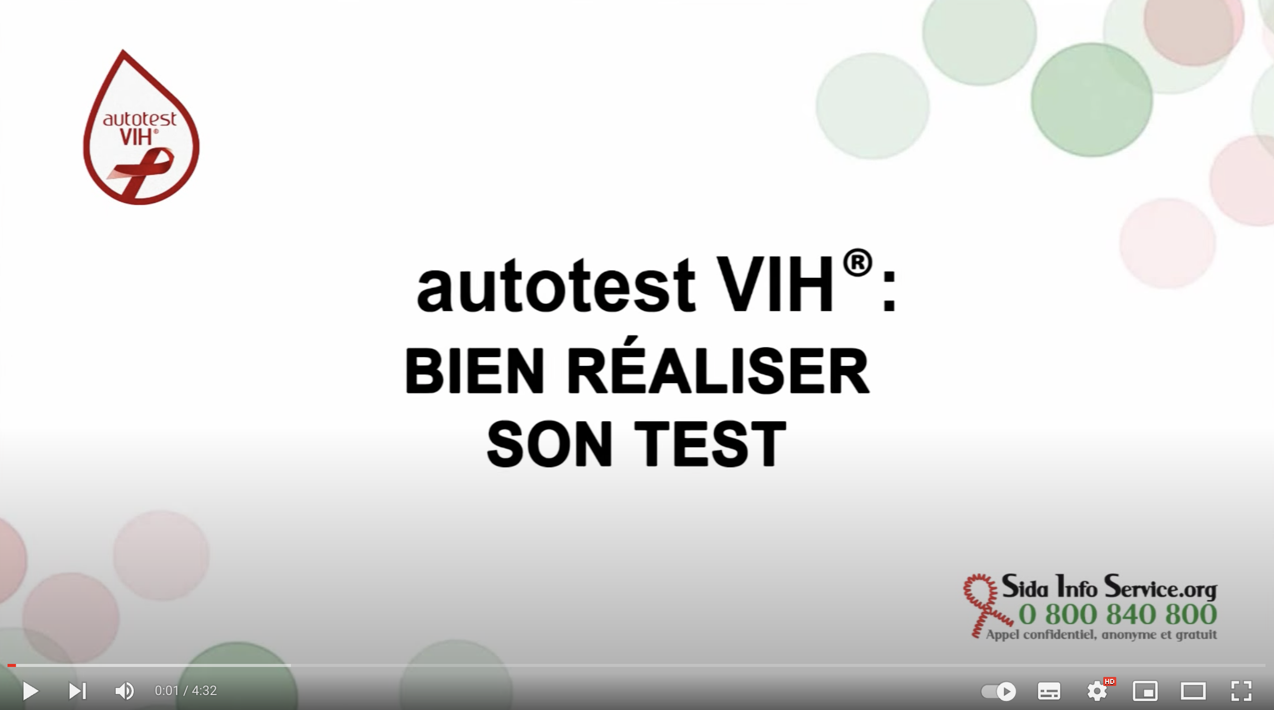 Les autotests VIH